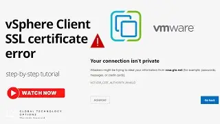 How to Resolve SSL Certificate Error in vSphere Client ⚒️🚧🦾| Step-by-Step Guide 