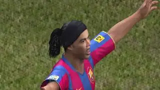 Pro Evolution Soccer 2008 - 2007 - FC Barcelona  VS  Real Madrid C.F. (PC)