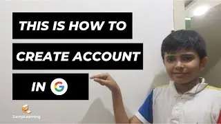 This is how to create Google Account | CompLearning