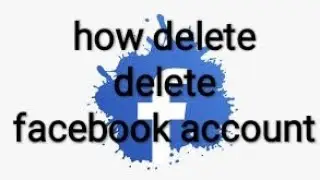 How delete facebook account sinhala