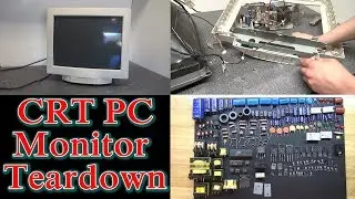 CRT PC Monitor Teardown
