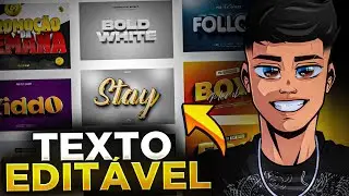 COMO BAIXAR TEXTOS EDITÁVEIS em 8 MINUTOS pelo CELULAR (arquivo psd)