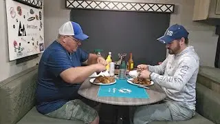 Solo Date Night: Smoked wings with my brother.