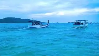 Konvoi Kapal Pesta Lomban Tradisi Kupatan Karimunjawa