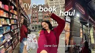 nyc book haul!🗽📚🧸the STRAND has my heart & first blind date with a book