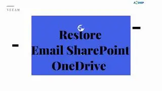 Restore Exchange Email SharePoint OneDrive Data Using Veeam Explorer Office 365 eMail Restore Veeam