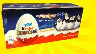 Обзор Набора Сюрприз Пингвины,Unboxing Rare Surprise Eggs
