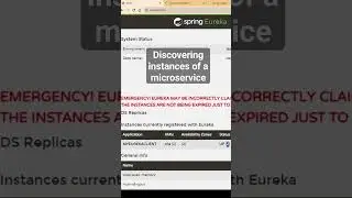 Microservices and service discovery 