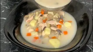 Самый вкусный грибной суп