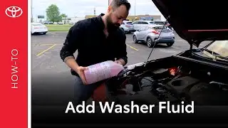 How To: Add Washer Fluid To Your Toyota