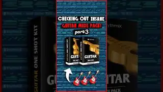 (100% Royalty FREE) Guitar MIDI Pack x Guitar One Shot Kit 
