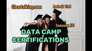 Data Camp certifications and Types? #datacamp #datascience #workspace #certificate