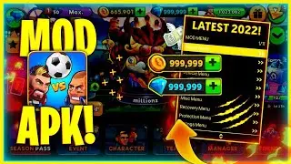 Мод Меню на Head Ball 2 | Скачать Читы на Хед Бол | Взлом Алмазы Деньги Монеты Паки