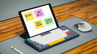 Using an iPad for Sticky Notes in my Desk Setup