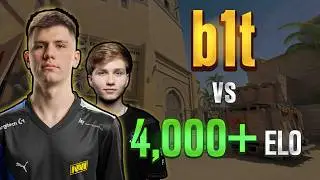 b1t POV with COMMS | b1t and m0NESY play FACEIT | CS2 Pro Gameplay (Mirage)