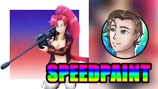 Yoko Littner from Gurren Lagann || Speedpaint