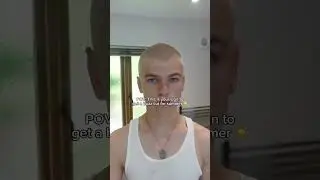 This is your sign to get a buzzcut for summer ☀️