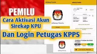 Cara Verifikasi dan Login Aplikasi Sirekap Pemilu 2024