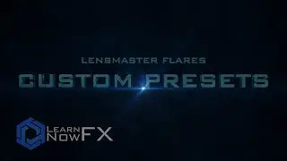 How To Save Custom Presets with LensMaster Flares in Davinci Resolve/Fusion