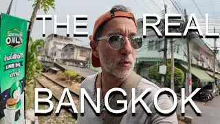 REAL BANGKOK! Thailand Exploring Talat Phlu Neighborhoods and Market 🇹🇭