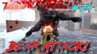 TIER 4 SNOW BIOME QUEST WAS GOING GREAT UNTIL.. 7 DAYS TO DIE ALPHA 20 GAMEPLAY #24