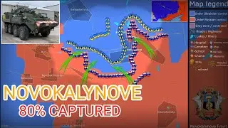 Rapid advances in Novokalynove | Robotyne in a difficult position [30 April 2024]