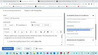Controlled access to a D2L Dropbox