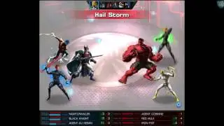 Marvel Avengers Alliance: ATTACKING TEAM # 05 ( THE BLEED TEAM ).