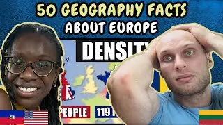 REACTION TO 50 Geography Facts About Europe | FIRST TIME WATCHING