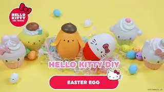 Make Hello Kitty Easter eggs! | Hello Kitty DIY