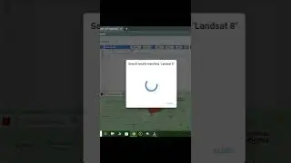 NDVI in Google Earth Engine ||Shorts