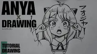 ANYA Forger (Spy X Family) Nasıl Çizilir? Anlatımlı anime çizimi / Basit Adımlarla
