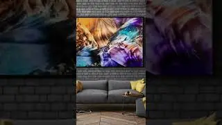 Картины  утюгом  в интерьере. Encaustic. Iron paintings 