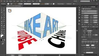 How to Apply Text to the Perspective Grid in Adobe Illustrator