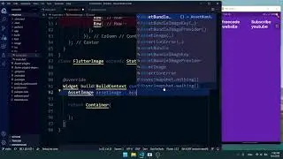 1.8  Flutter Image Asset  Widget Example. Flutter Beginners Tutorial with Dart