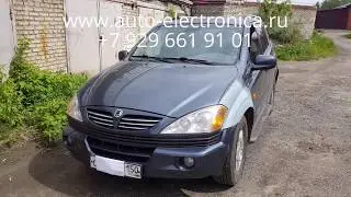 Адаптация акпп SsangYong Kyron 2007г.в., пинки акпп при переключении, ремонт саньенг кайрон,