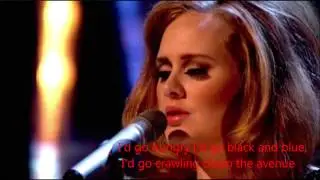 To make you feel my love(zo puur kan liefde zijn)  Adele & Paul de Leeuw   Lyrics