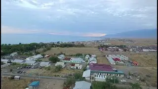 Обзор с высоты баз отдыха поселка Акши. Часть 1. Алаколь 2017
