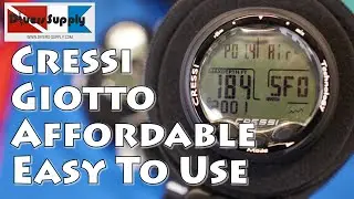2019 Cressi Giotto Affordable Easy to Use Wrist Dive Computer