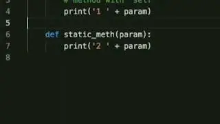 Python call a regular class method as a static method, Iterators can be directly used in a 