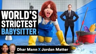 Kid Survives WORLD'S STRICTEST BABYSITTER Ft. Jordan Matter | Trailer @jordanmatter @DharMann