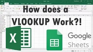 How Does A VLOOKUP Work in Excel or Google Sheets?