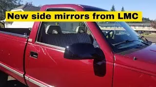 New Side Mirrors from LMC Truck for my 1994 Chevy Cheyenne C/1500