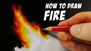 HOW TO DRAW FIRE | Tutorial | 