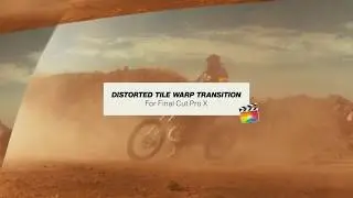 Distorted Tile Warp Transition for Final Cut Pro X