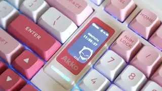 AKKO 5098B Full Sized Budget Keyboard - Unboxing & Sound Test