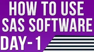 SAS Online Training | Introduction to SAS Software| How to use SAS