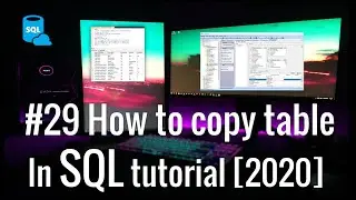 #29 SELECT INTO Copy one table data to new table in SQl with Example.[2021]