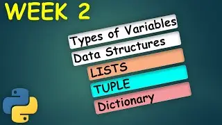 Week 2 | Introduction to Python for Beginners | Learn Data Science | MiTutorials