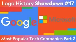 Logo History Showdown #17 - Google vs. Microsoft